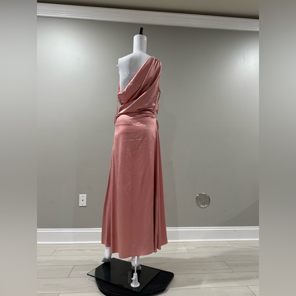 $695 STAUD PHARE SILK DRESS ROSE size 8 - Picture 9 of 15